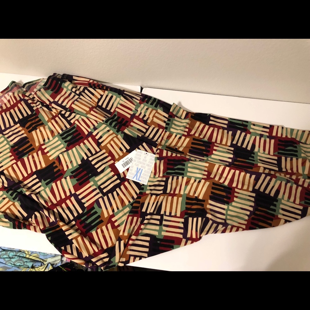 LulaRoe XL Maxi - Browns neutrals - NWT